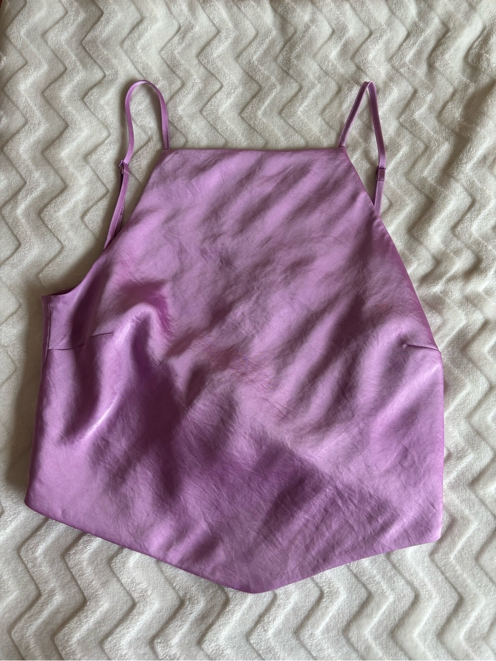 Aritzia Lilac Spaghetti-Strap Halter Top